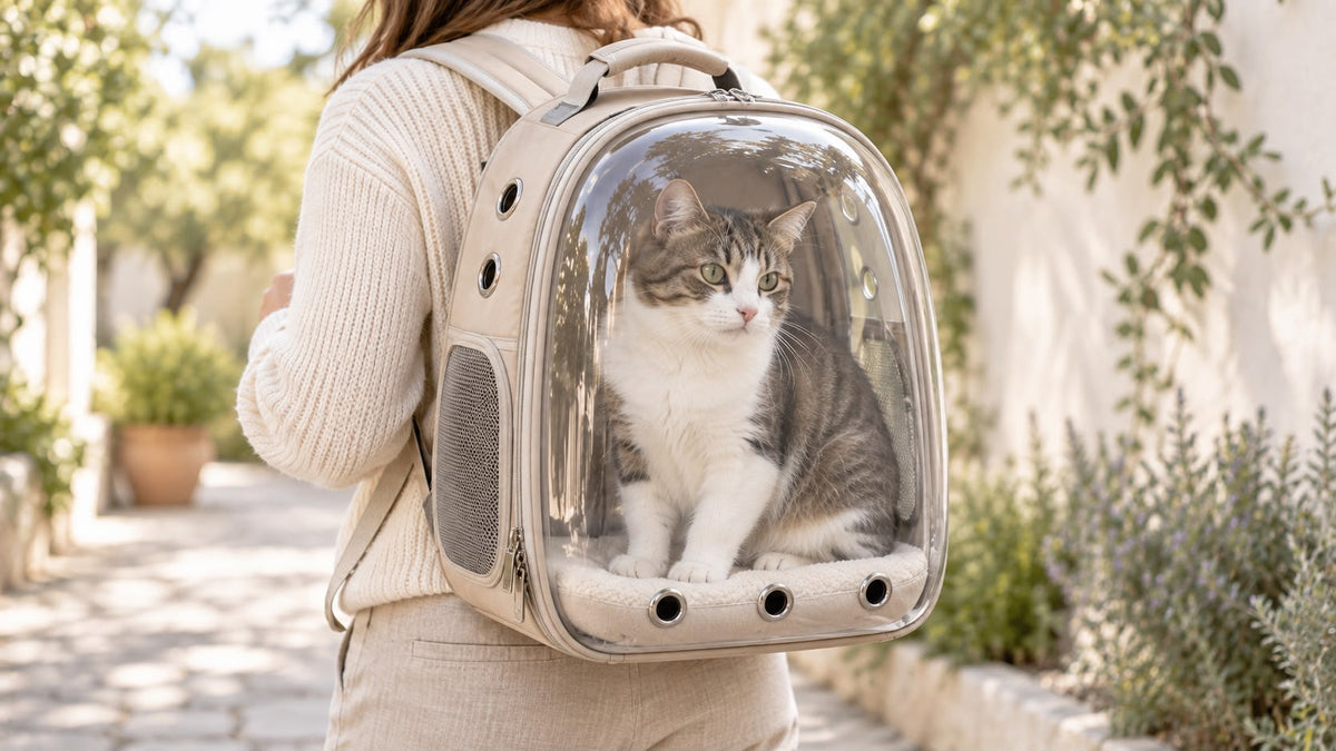Şeffaf Kedi Sırt Çantaları Kediler İçin Uygun mu?