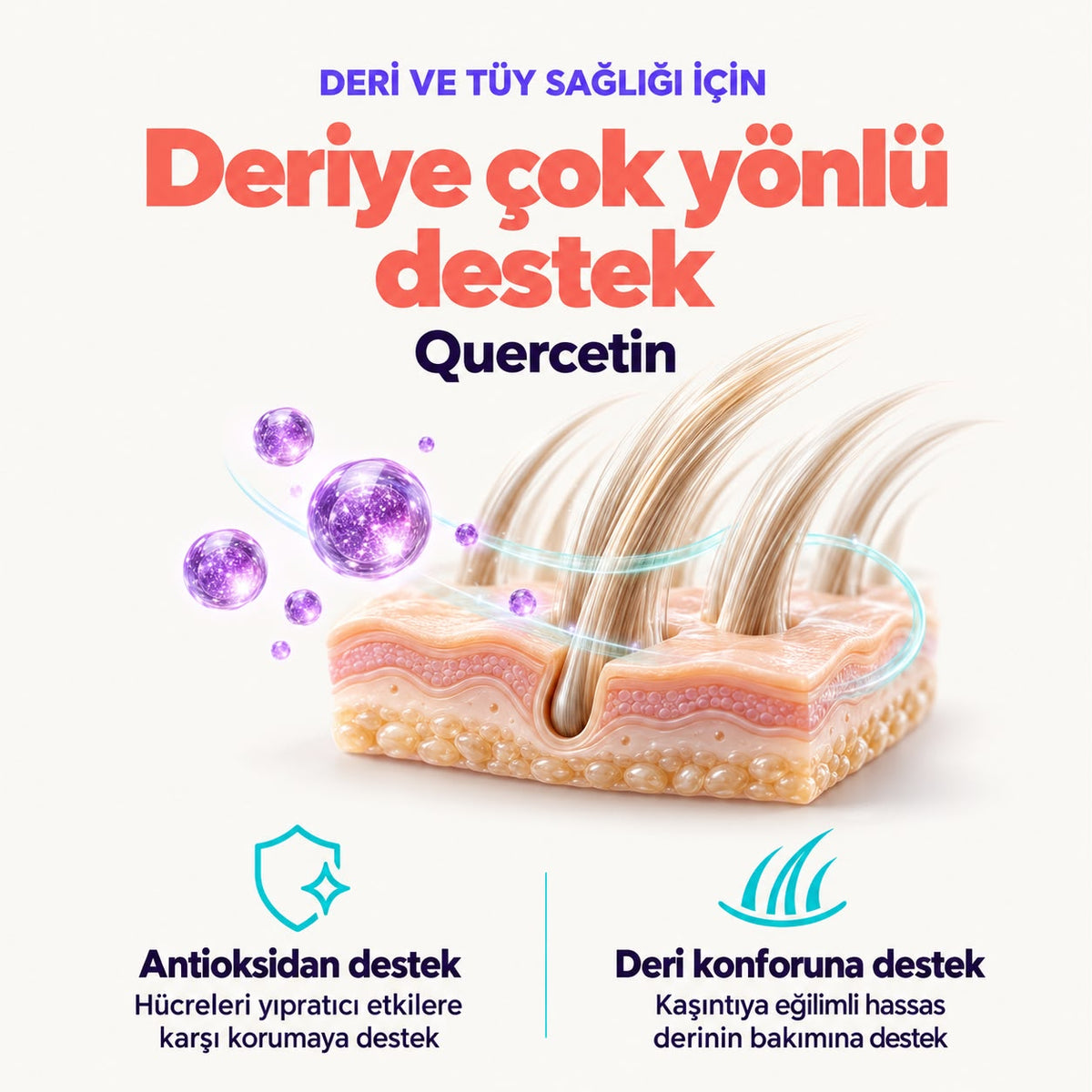 Shine On | Kedi Deri ve Tüy Sağlığı Desteği, 150 g